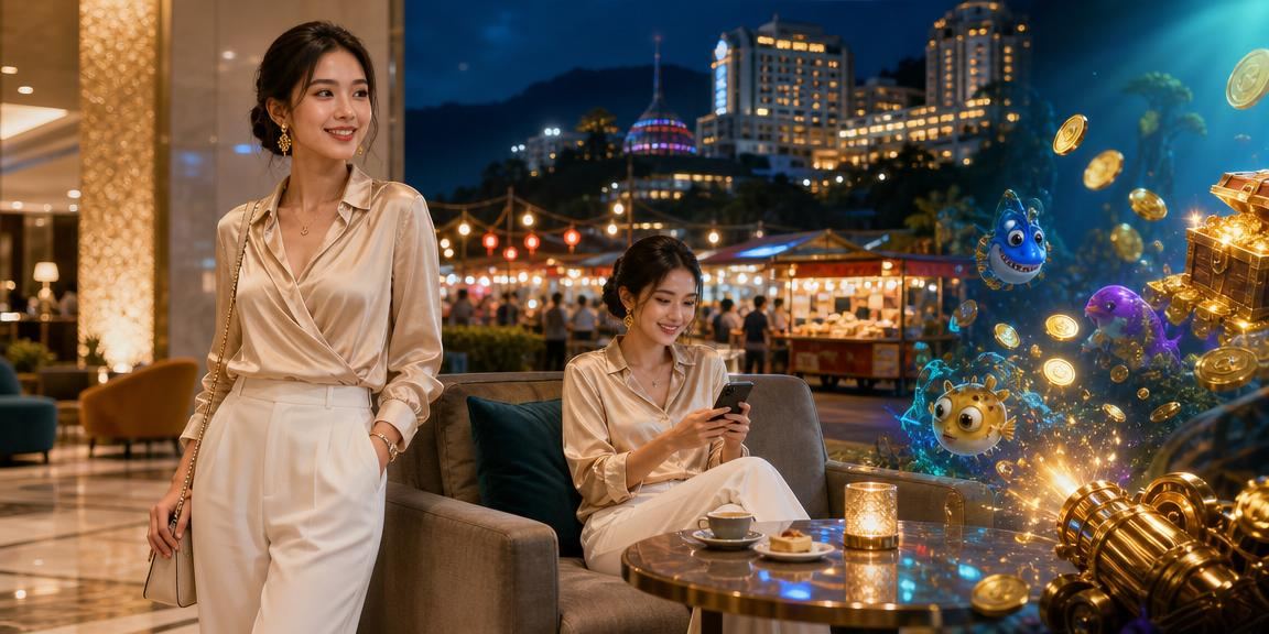 Suasana pelbagai permainan hiburan dalam talian di Genting Highlands Malaysia betboom